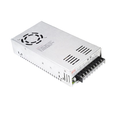 Fuente de poder 24Vcd, 350W, 14.6A, industrial conmutada