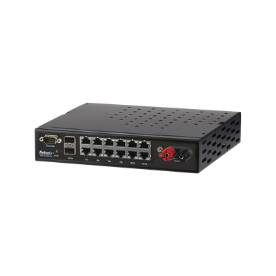 Switch WISP PoE Administrable de 14 puertos (12 PoE Gigabit + 2 SFP) entrada de 9-72VCD