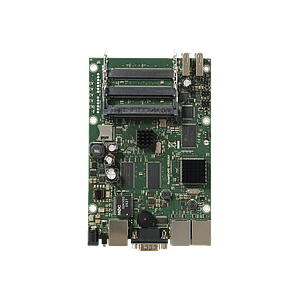 Board, 3 Puertos Gigabit con 5 ranuras miniPCI de expansión hasta MIMO 10x10