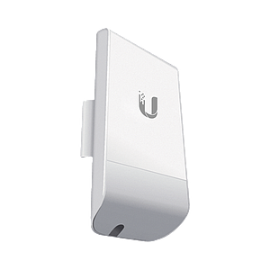 NanoStation airMAX locoM5 CPE, hasta 150 Mbps, frecuencia 5 GHz (5170-5875 MHz) con antena integrada de 13 dBi